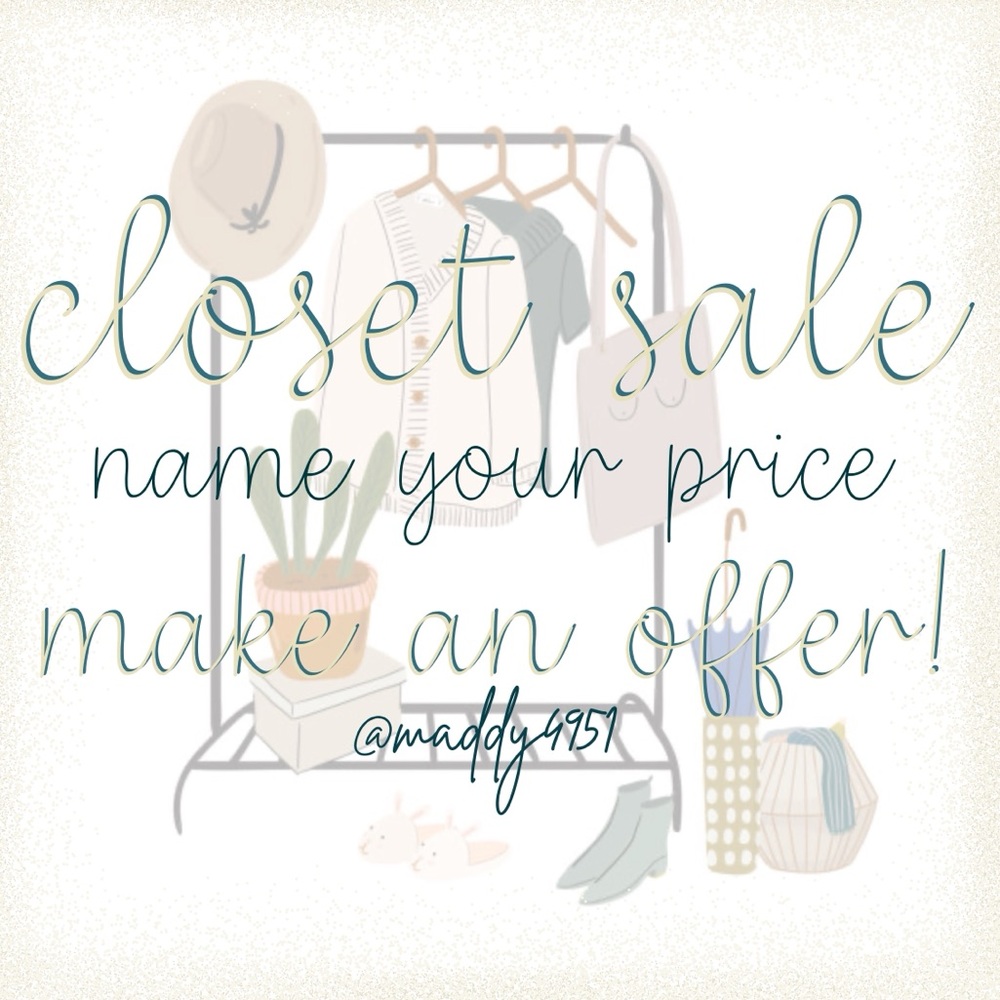 🌟 CLOSET SALE 🌟